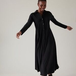 Athleta Cosmic Dress- Size Large Black